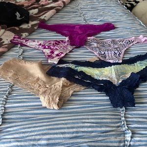 Set of 5 Victoria Secret underwear NWT